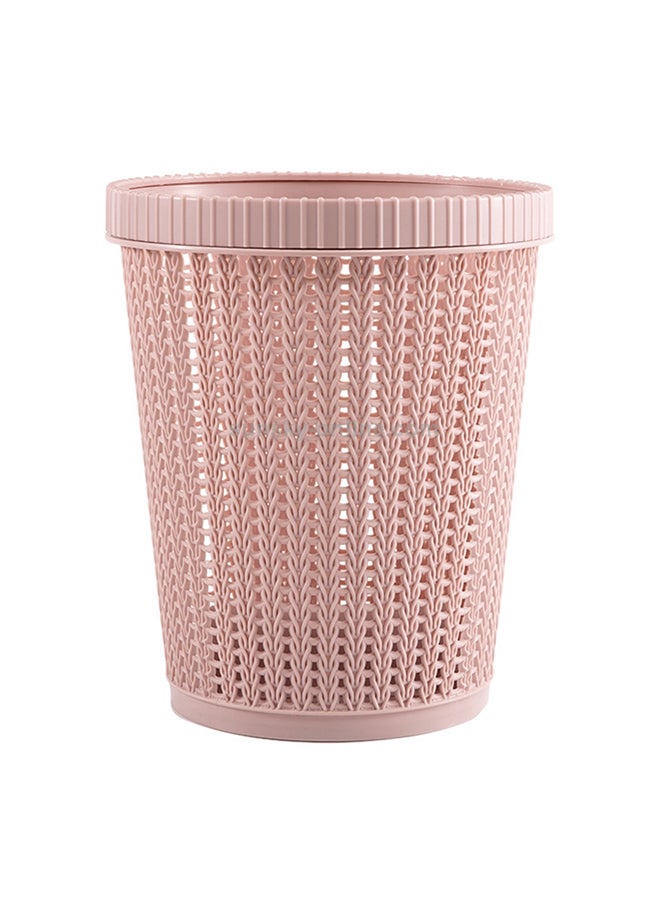Biki - Household Removable Plastic Trash Bin Pink 1kg - Image 1
