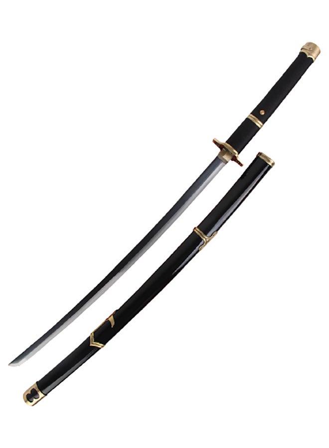 Black One Piece Rononoa Zoro Wooden Sword 104cm  - Image 1