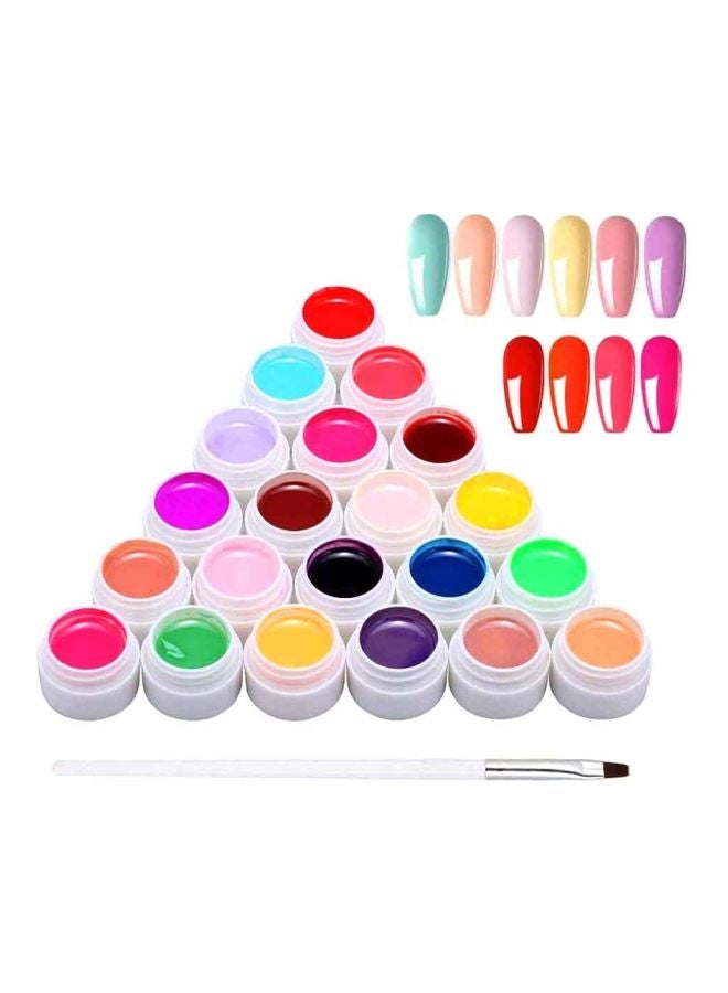 Anself 24 Colour Nail Polish Multicoluor - Image 2