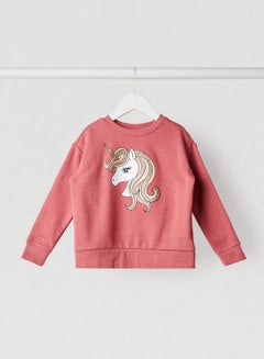 Kids Unicorn Sweatshirt Shortcake