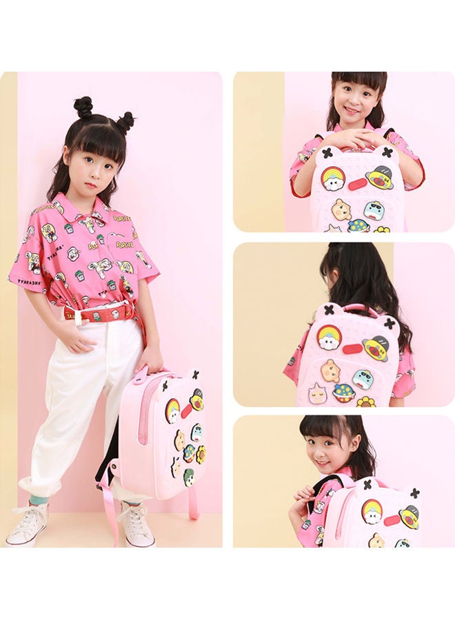 Cute Toddler Backpack Pink - Image 4