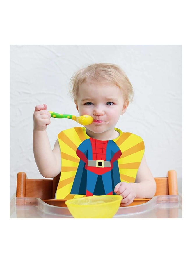 Spider Man Hexagon Apron Yellow Multicolor
