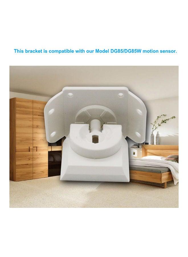 Pack of 10  Bracket for Wired PIR Motion Sensor Detector white 18*10*15cm  - Image 3