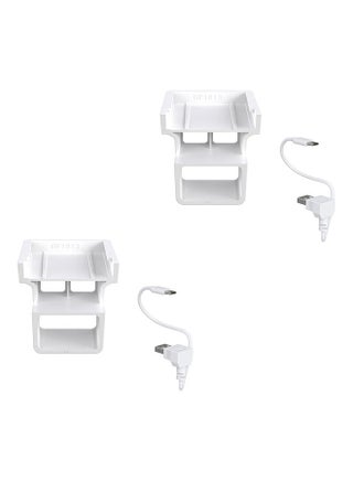 2 Pieces Of Socket Holder Bracket AC Outlet Wall Moun white 11.2 x 5.8 x 7.2cm - v1606113555/N42555046A_1