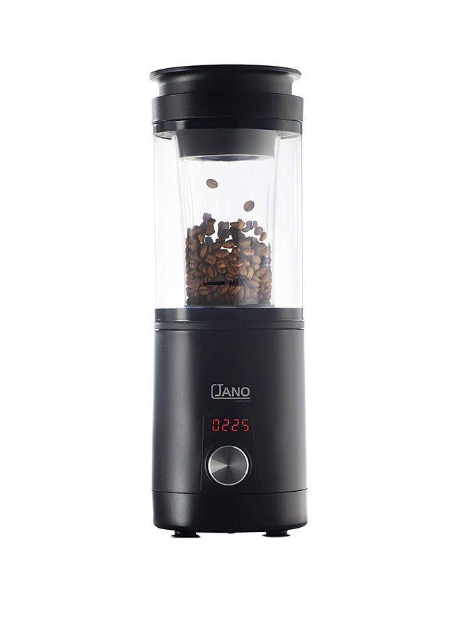 جانو محمصة القهوة الهوائية E02303 - نسخة أصلية 1600 W E02302 أسود/شفاف - Image 1