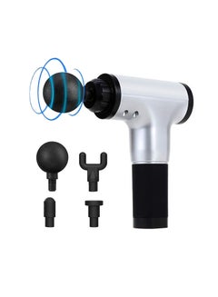 Cordless Handheld Deep Tissue Muscle Massager With 4 Attachments