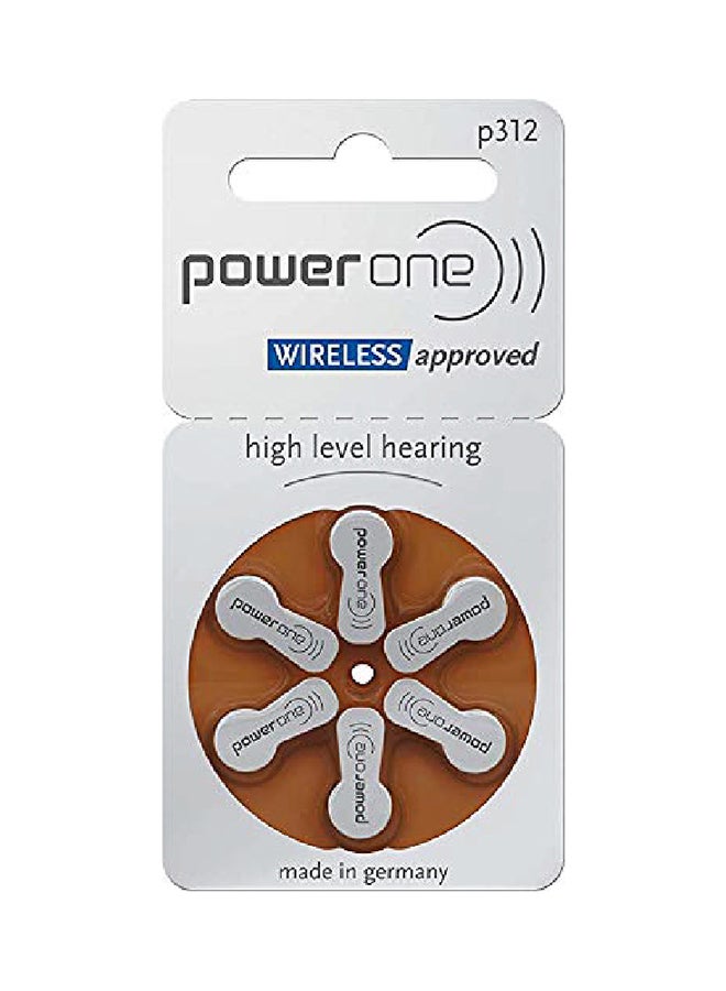 PowerOne - Powerone 1.45V Hearing Aid Batteries - Pack Of 60 Pieces - Image 1