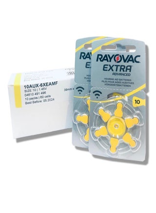 1.45V Hearing Aid Batteries - Pack Of 60 Pieces - v1606117937/N41979556A_1