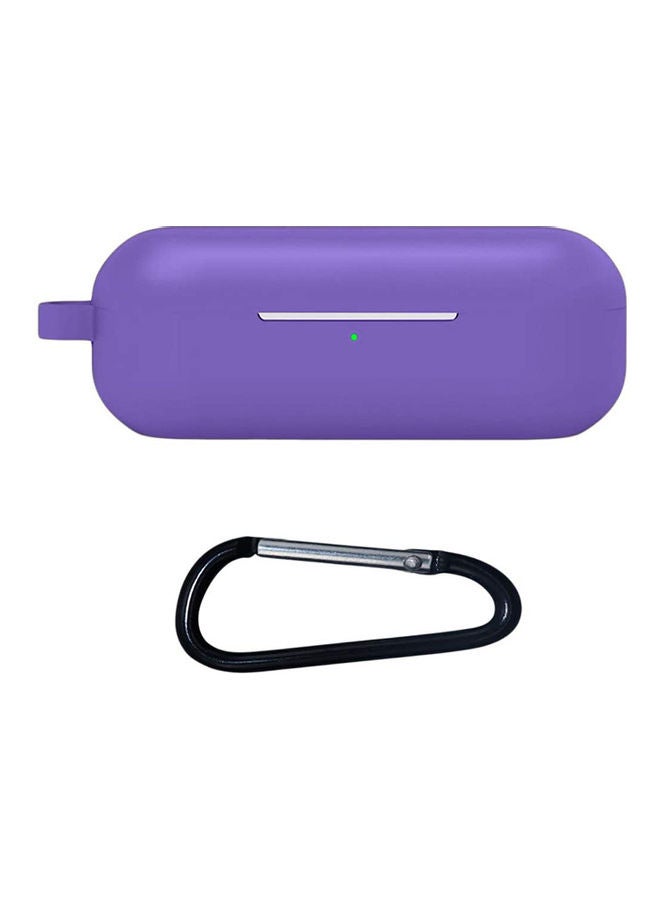 فينسوك حافظة واقية مصنوعة من السيليكون لسماعات فري بادز لايت من هواوي أرجواني - Image 1