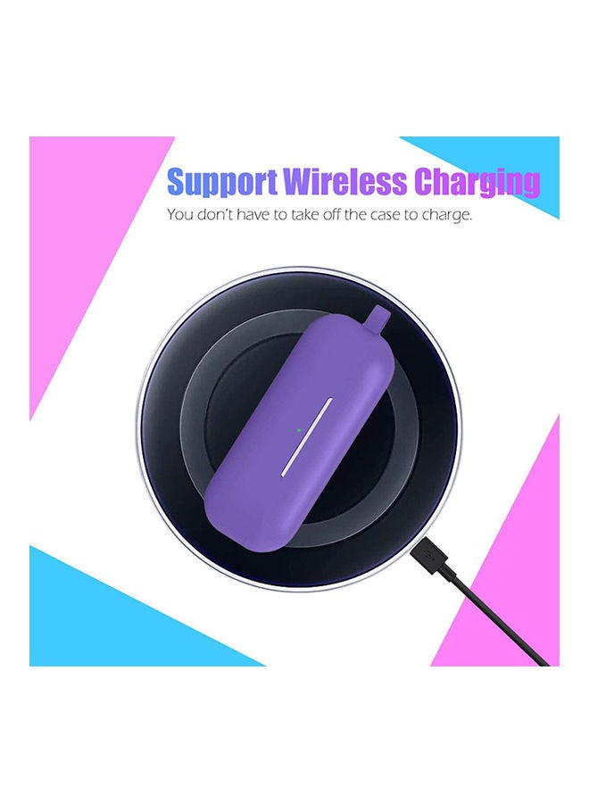 فينسوك حافظة واقية مصنوعة من السيليكون لسماعات فري بادز لايت من هواوي أرجواني - Image 4