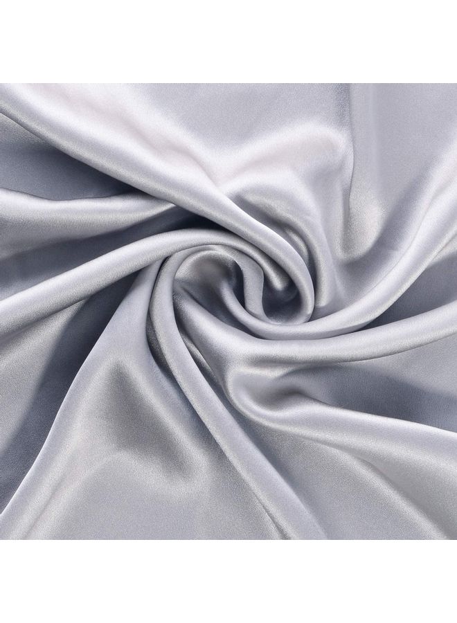 100% Pure Mulberry Queen Pillowcase Silk Silver 76x51cm - v1606119534/N42555222A_5