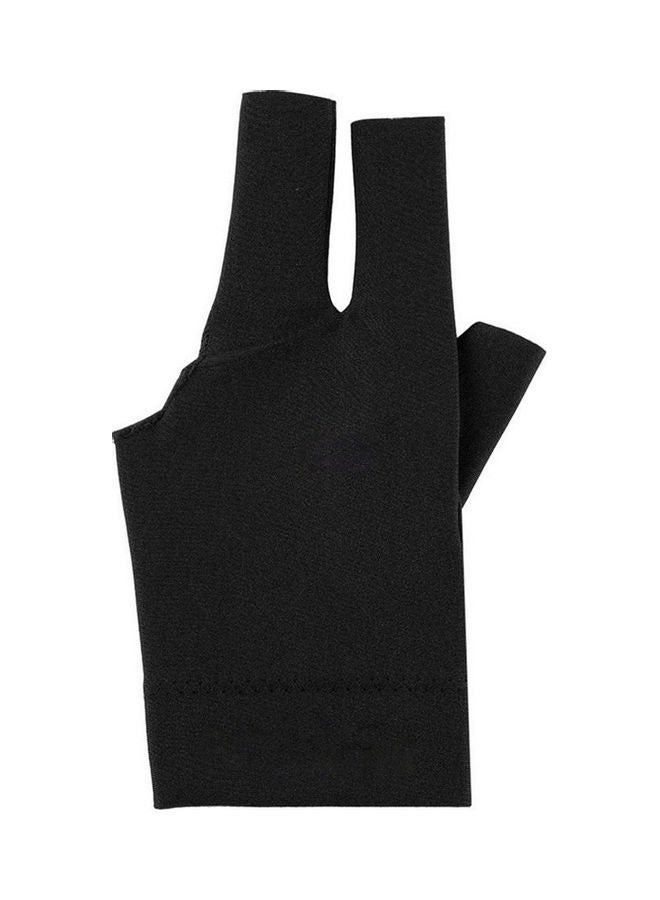 Generic 1Pc Billiard Elastic Anti-slip Snooker Cue Pool Shooters Three Fingers Gloves Tool 20 x 10 x 20cm  - Image 5