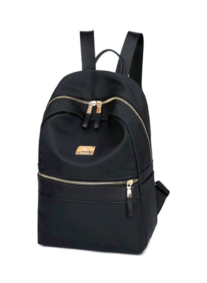 Beauenty - Solid Backpack With Pouch Bag 33 inches Black - Image 1