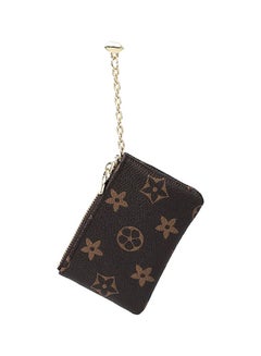 Beauenty Printed Coin Purse Brown/Gold  - Image 1