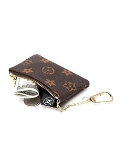 Beauenty Printed Coin Purse Brown/Gold  - Image 3