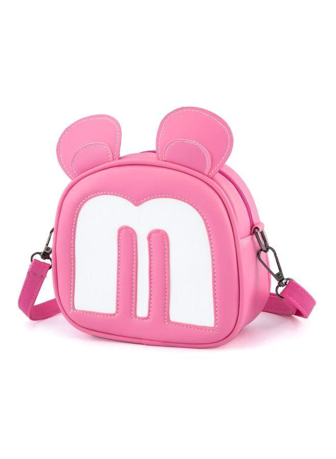Beauenty Cute Mouse Pattern Crossbody Bag Pink - Image 1