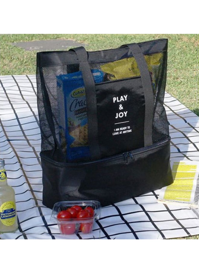 Beauenty Thermal Insulated Lunch Bag Black - Image 3