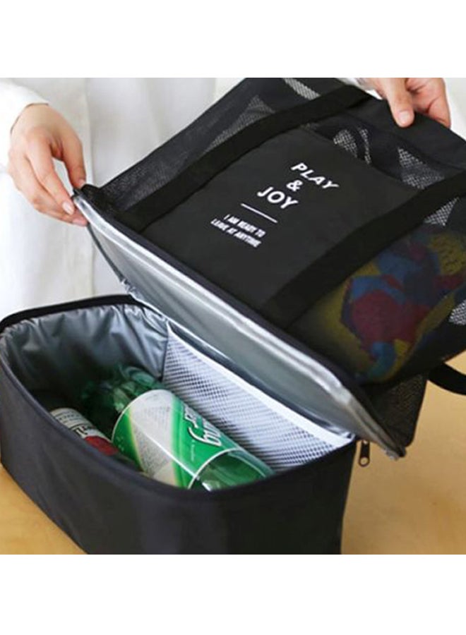 Beauenty Thermal Insulated Lunch Bag Black - Image 4