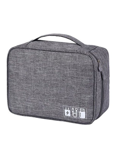 Portable Toiletry Bag Grey