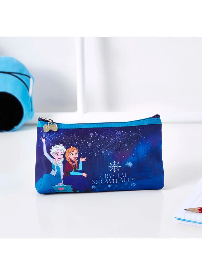 Disney Frozen Accessories Bag With Mirror Blue 11x18cm
