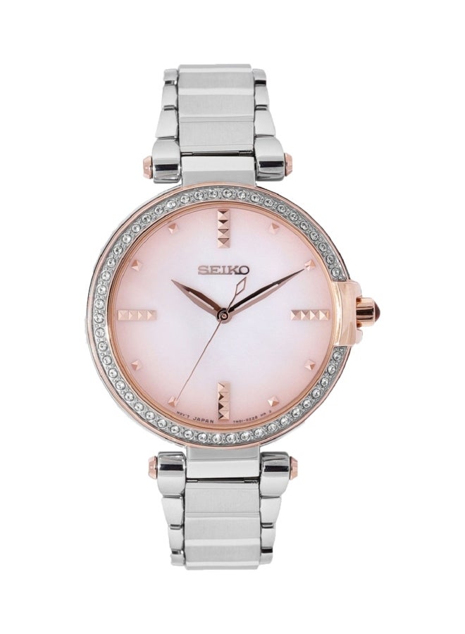 Seiko - women Stainless Steel Analog Wrist Watch - Silver - SRZ514P1 - Image 1