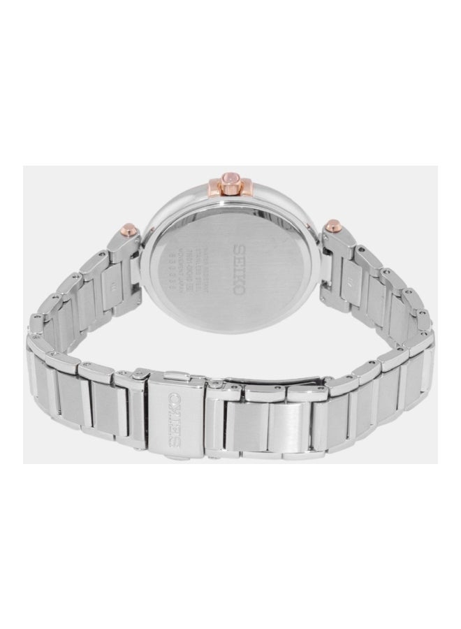 Seiko - women Stainless Steel Analog Wrist Watch - Silver - SRZ514P1 - Image 1