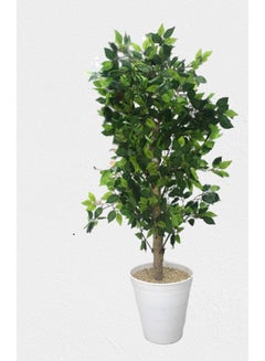 Artificial Tree Lemon Leaf multicolour 20x100x20cm