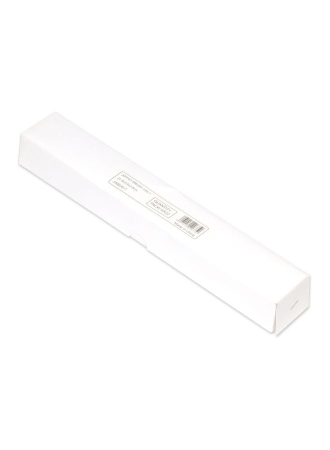 FIS 12-Piece Artmate Artist Brush Brown/Silver - Image 2