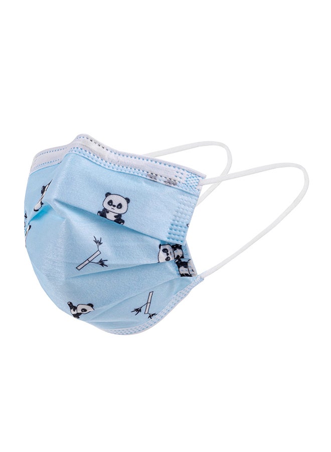OptiTect - (50-Piece) 3-Ply Blue Face Mask With Loops For Kids - Image 1