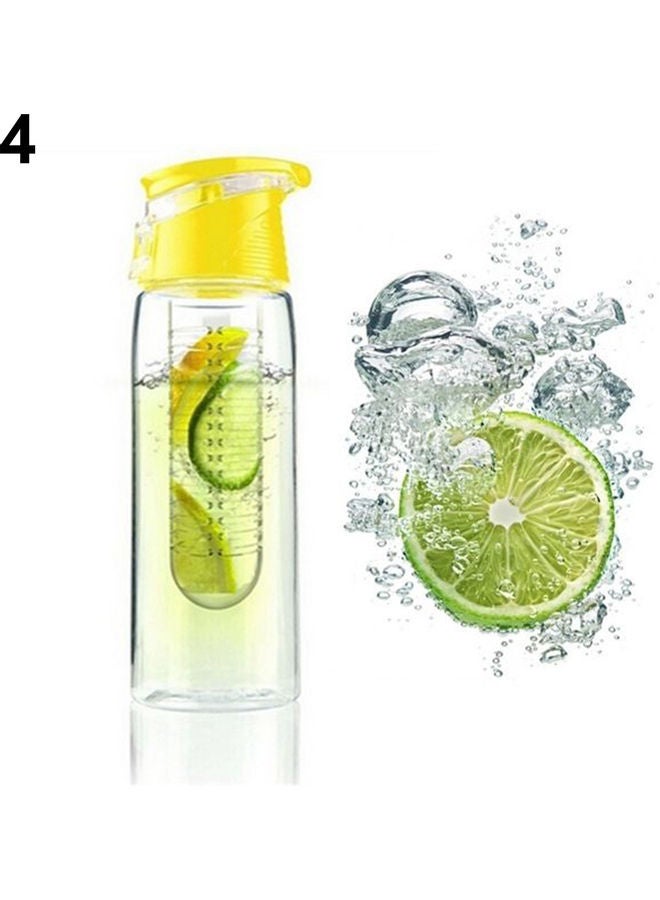 Generic Portable Camping Sports Lemon Juice Fruit Infusing Infuser Water Bottle 800ML 20*10*20cm  - Image 1