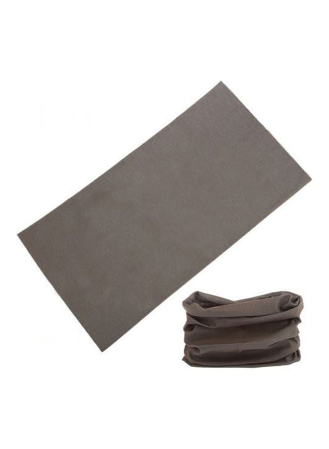 Generic Women Pure Color Cycling Headscarf Head Wrap Bandana Scarf Headwear Warm 20*10*20cm  - Image 1