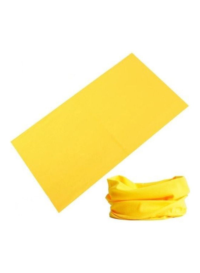 Generic Women Pure Color Cycling Headscarf Head Wrap Bandana Scarf Headwear Warm 20*10*20cm  - Image 1