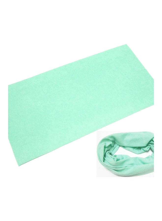 Generic Women Pure Color Cycling Headscarf Head Wrap Bandana Scarf Headwear Warm 20*10*20cm  - Image 1