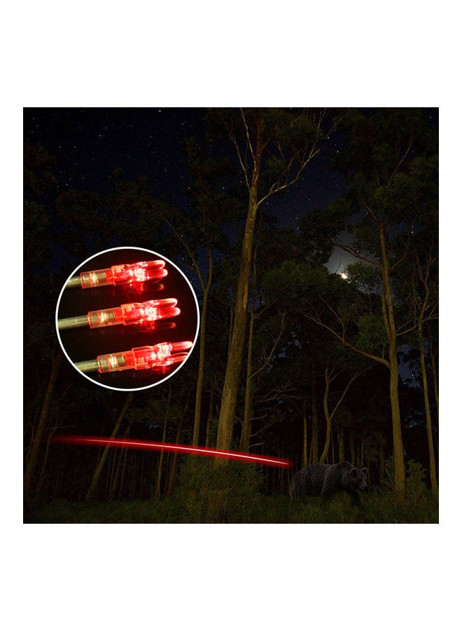Generic - 3Pcs/Box Hunting Bowstring Activated LED Lighted Nock for 6.2/6.25mm Arrow Shaft 20*10*20cm - Image 1