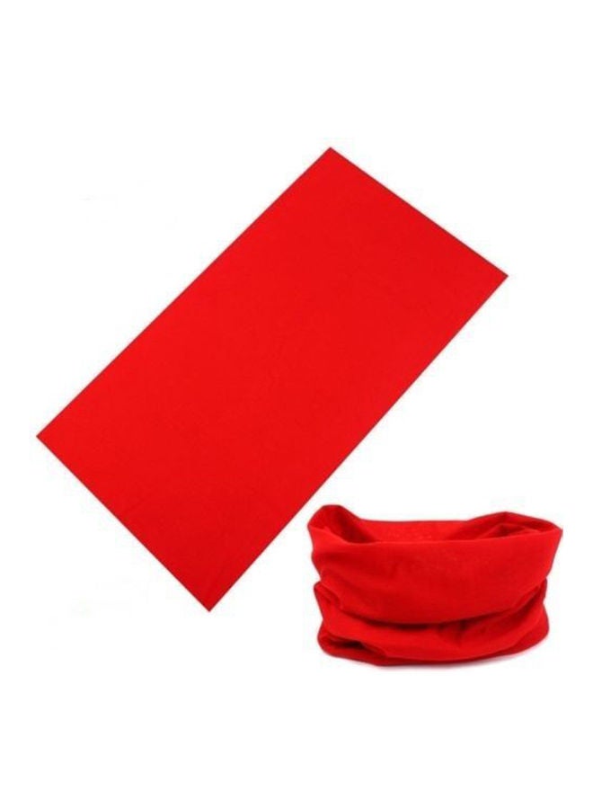 Generic Women Pure Color Cycling Headscarf Head Wrap Bandana Scarf Headwear Warm 20*10*20cm  - Image 1