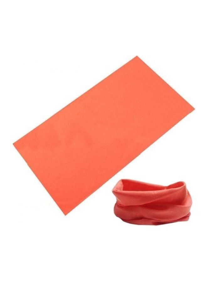 Generic Women Pure Color Cycling Headscarf Head Wrap Bandana Scarf Headwear Warm 20*10*20cm  - Image 1