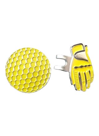 Golf Ball Aiming Marker With Magnetic Glove Hat Cap Visor Clip Training Aids 20 x 10 x 20cm - v1606129819/N42556067A_1