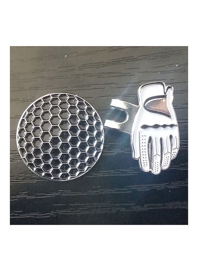 Generic Golf Ball Aiming Marker With Magnetic Glove Hat Cap Visor Clip Training Aids 20 x 10 x 20cm  - Image 3
