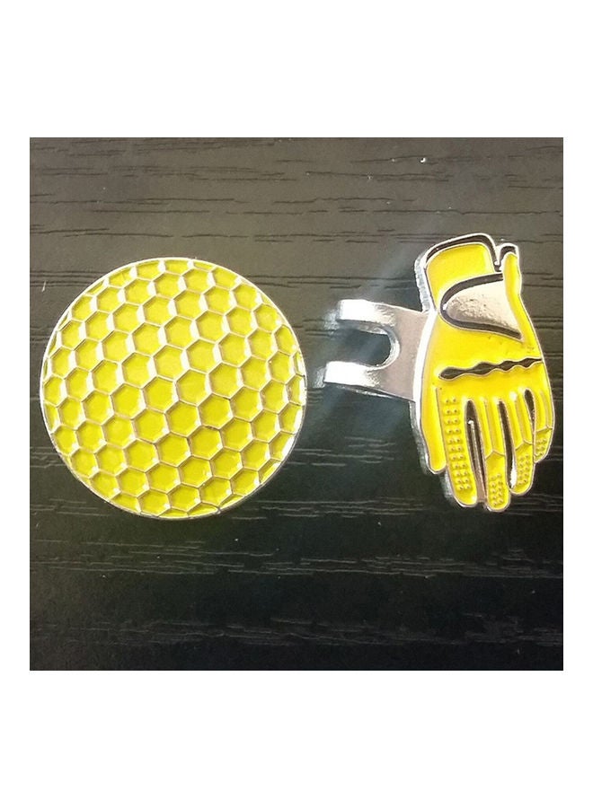 Generic Golf Ball Aiming Marker with Magnetic Glove Hat Cap Visor Clip Training Aids 20 x 10 x 20cm  - Image 4