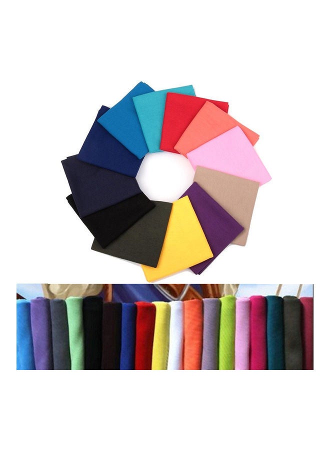 Generic Women Pure Color Cycling Headscarf Head Wrap Bandana Scarf Headwear Warm 20 x 10 x 20cm - Image 5