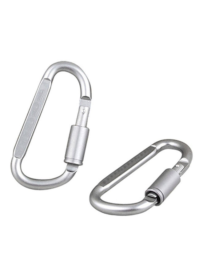 Generic 5 Pieces Carabiner D-Ring Keychain Clip Hook Outdoor Camping Lock 20 x 10 x 20cm  - Image 5