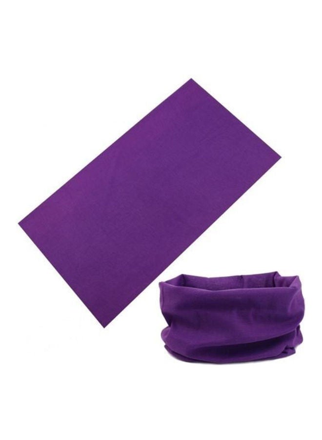 Generic Women Pure Colour Cycling Headscarf Wrap Bandana Scarf Head Wear Warm 20 x 10 x 20cm  - Image 1