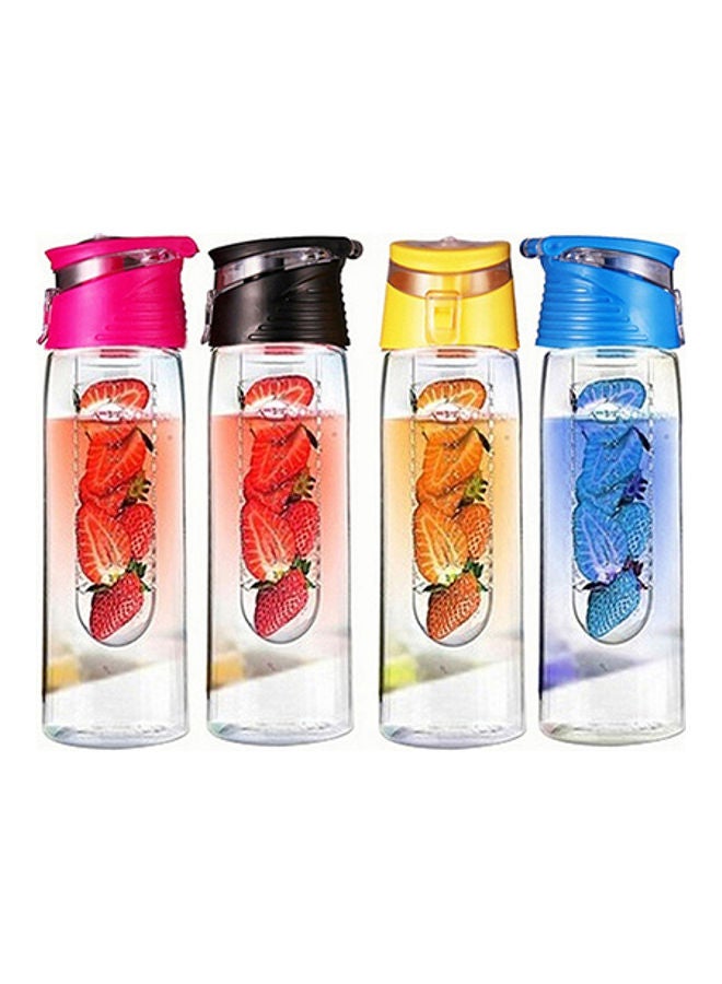 Generic Fruit Juice Infuser Water Bottle Lemon Cup Bicycle Flip Lid 800ml 20x10x20cm  - Image 2
