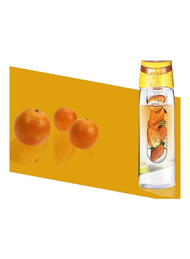 Generic Fruit Juice Infuser Water Bottle Lemon Cup Bicycle Flip Lid 800ml 20x10x20cm  - Image 5