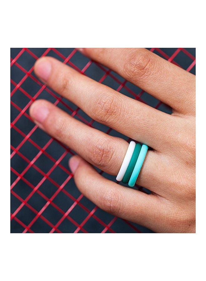 Generic 1 Pc Unisex Sports Fitness Gym Silicone Ring Band Wedding Couples Promise Gift 20 x 10 x 20cm - Image 3