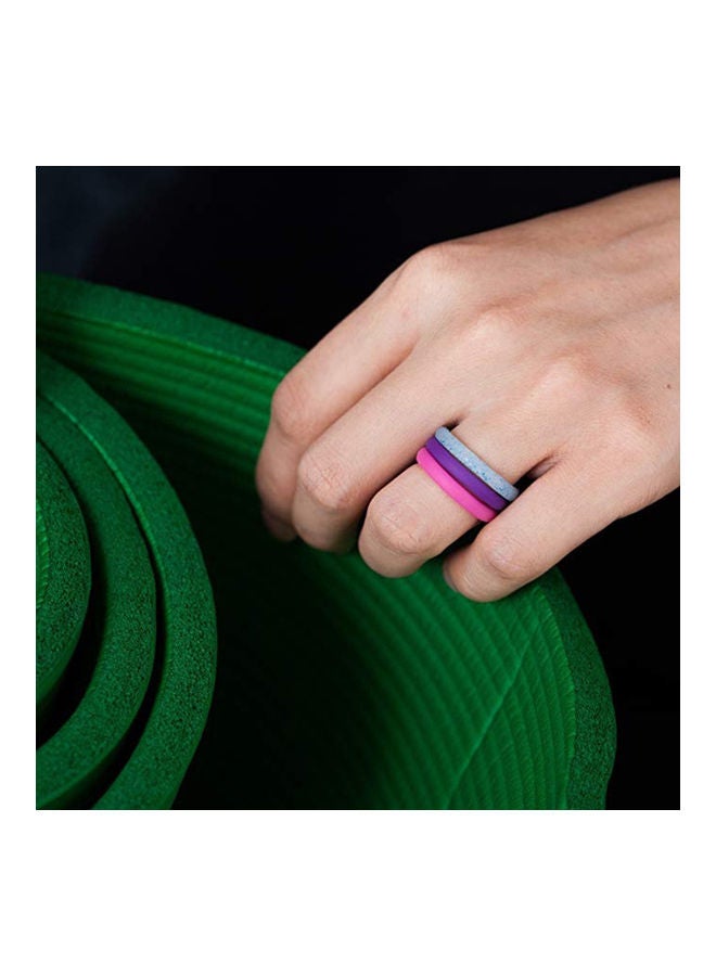 Generic 1 Pc Unisex Sports Fitness Gym Silicone Ring Band Wedding Couples Promise Gift 20 x 10 x 20cm - Image 5