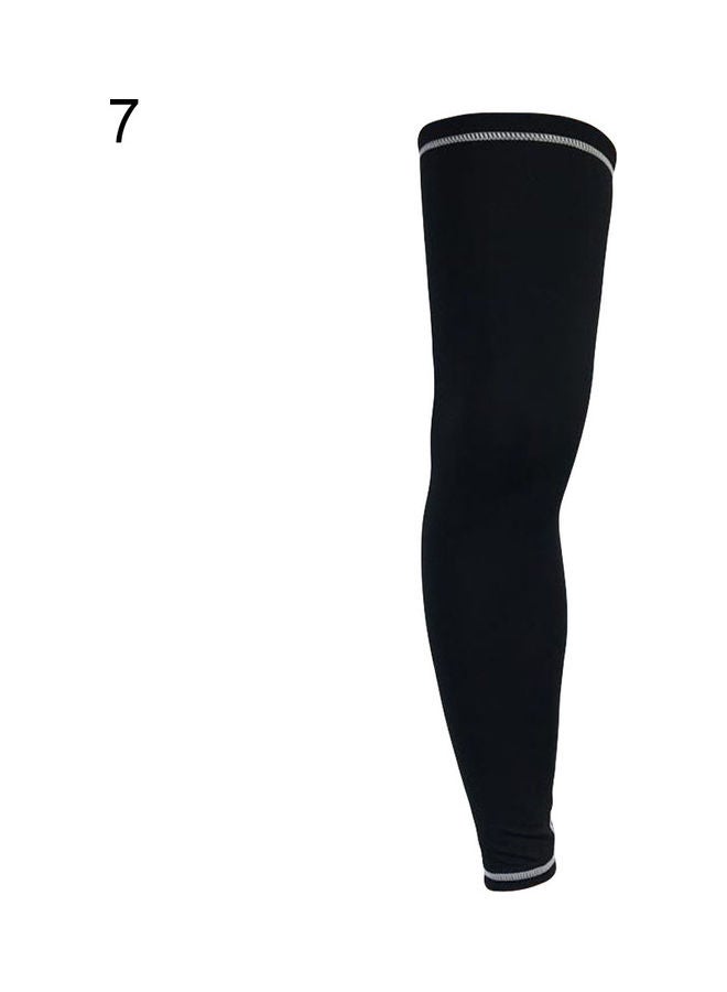Generic Lengthened Warm Knitted Knee Support Pad Sleeve Brace 20x10x20cm  - Image 1