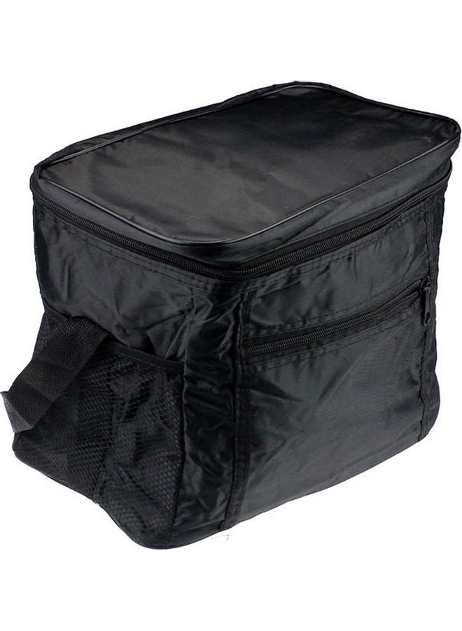 Generic Oxford Cloth Thermal Insulated Portable Travel Outdoor Picnic Food Cooler Bag 20x10x20cm - Image 1