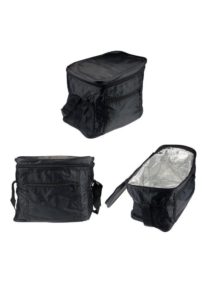 Generic Oxford Cloth Thermal Insulated Portable Travel Outdoor Picnic Food Cooler Bag 20x10x20cm - Image 2