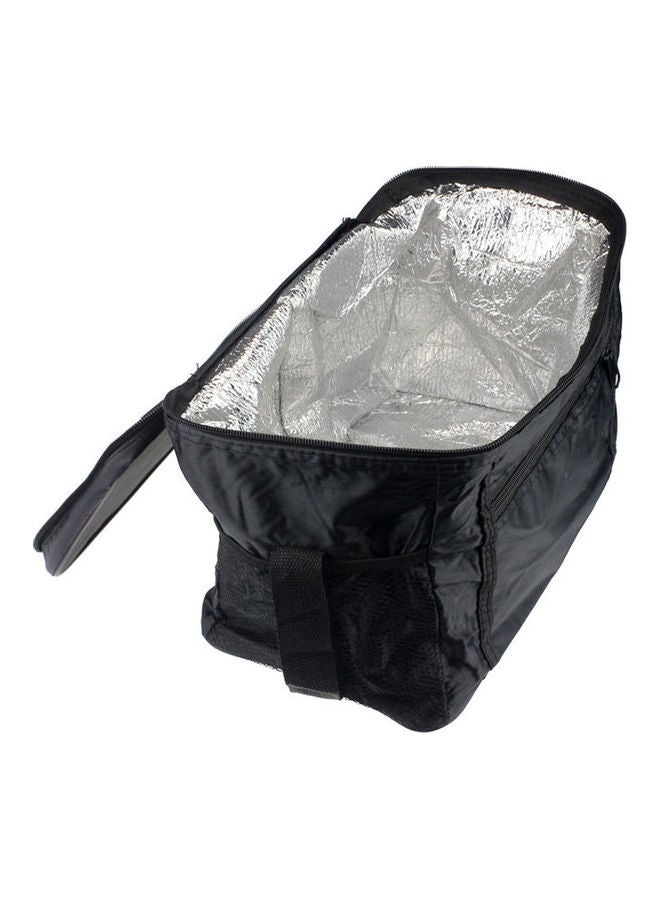 Generic Oxford Cloth Thermal Insulated Portable Travel Outdoor Picnic Food Cooler Bag 20x10x20cm - Image 3
